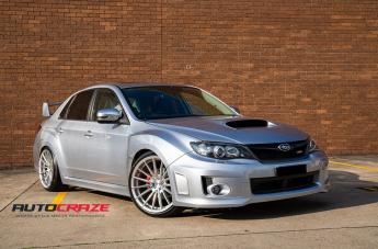 SUBARU WRX SF09 SILVER MACHINED